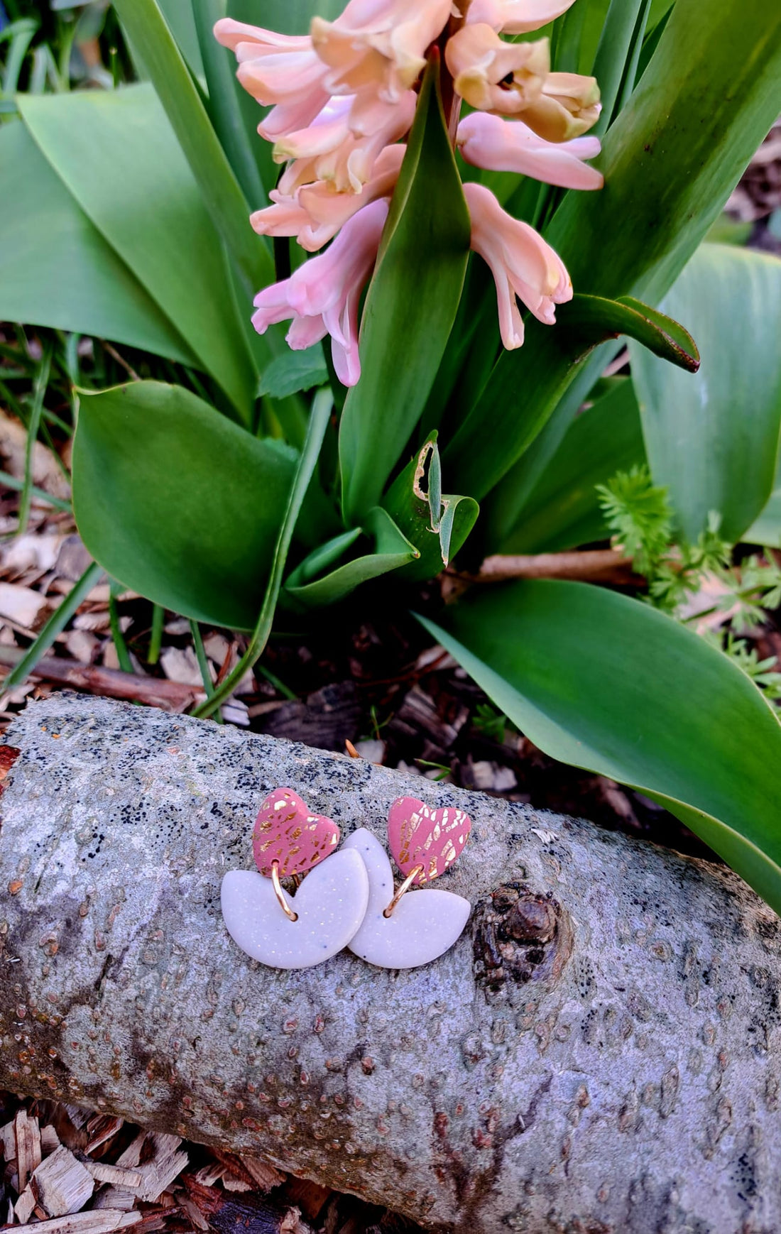 Tulpen oorbellen